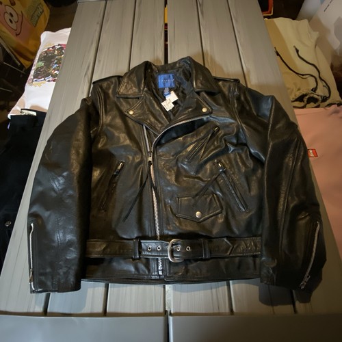 Vtg towncraft genuine leather - genuine,