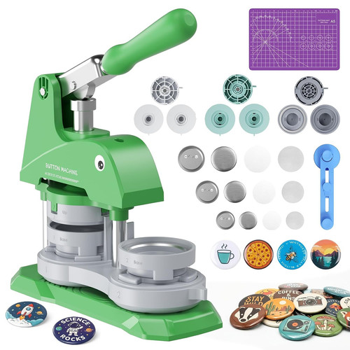 Button maker machine sizes - maker,