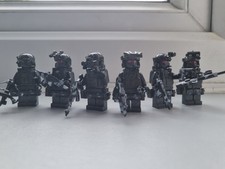 6x Custom Military Special Forces Minifigures
