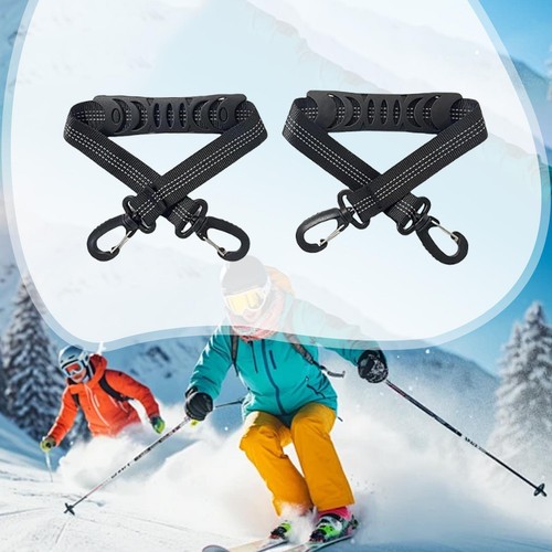 Roller skate strap ski - skate,