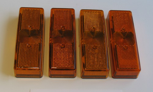 Amber side marker - amber,