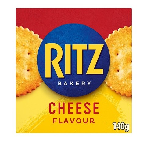 Ritz cheese flavour crackers - ritz,