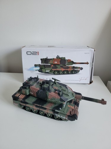 Leopard tank shoots - rc,