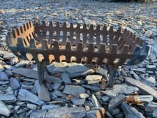 Cast Iron Firedog Basket