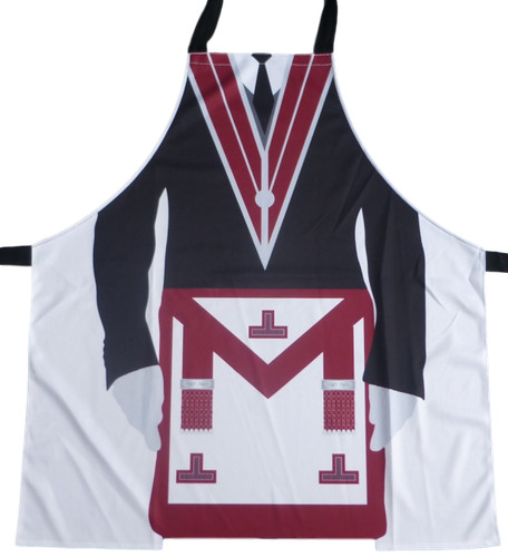 Masonic bbq kitchen apron - bbq,