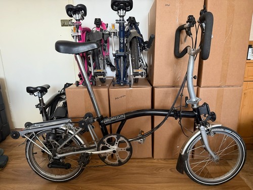 Brompton p6r folding bicycle - brompton,