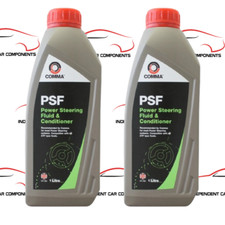 2x Comma - PSF Power Steering Fluid & Conditioner Oil Lubricant 1L = 2L