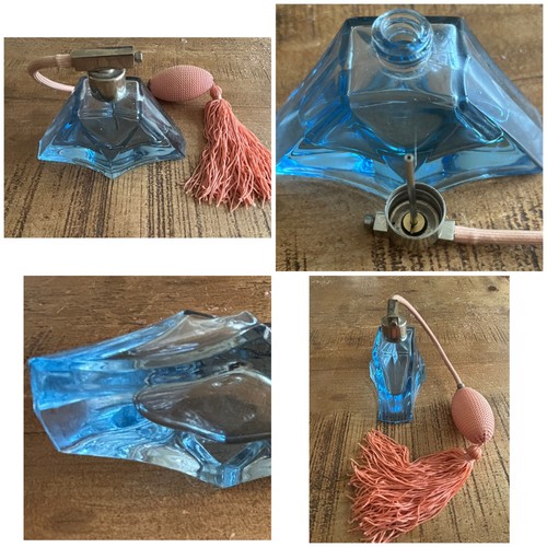 Stunning vintage blue cut - stunning,