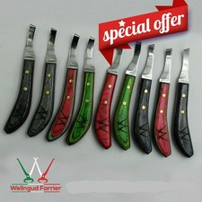 Hoof Knife Farriers Tools Professional Knives Curved Blade Right & Left