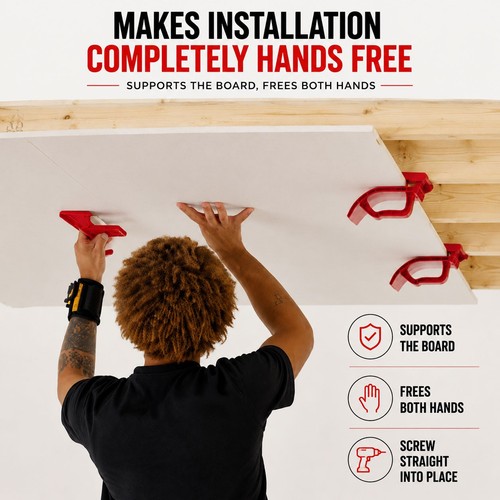 Plasterboard lifter props - plasterboard,