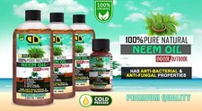 Organic Neem Oil 100% Pure Natural Vegan Insecticide Fast Free Delivery UK