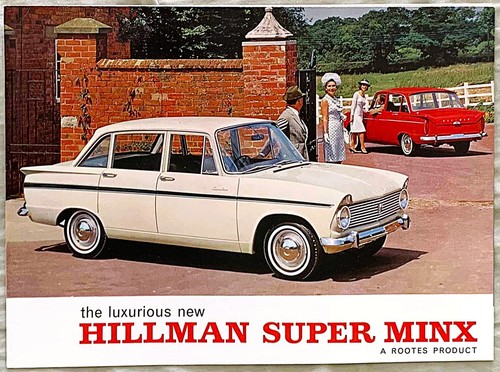 Hillman super minx brochure - hillman,