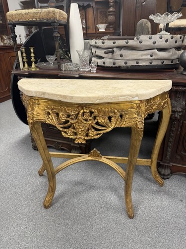 Louis xvi gilt console - louis, table