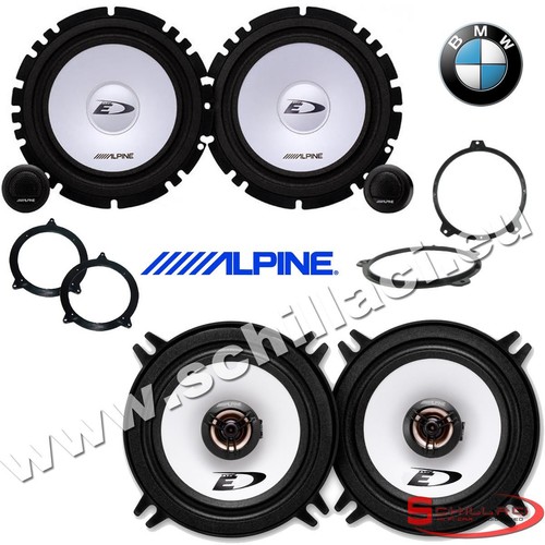 Alpine speakers kit for bmw - 6,