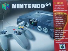 Nintendo N64 Console Boxed