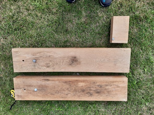 Oak lengths two longer - lengths.,