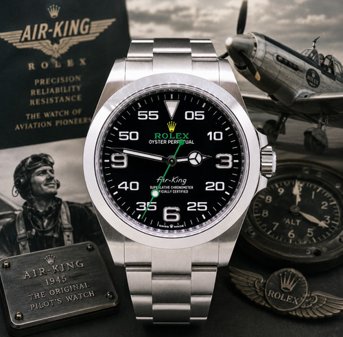 Rolex air king - king, m126900-0001