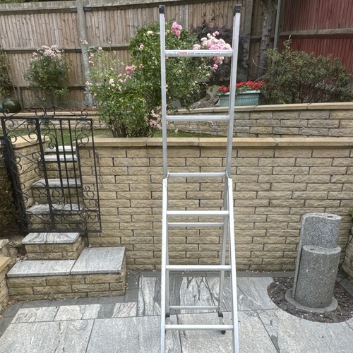 Abru aluminium step - aluminium, foldable
