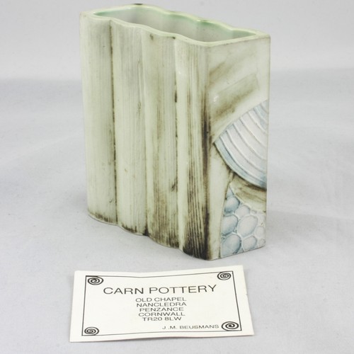 Vintage carn pottery curved - vintage, z9