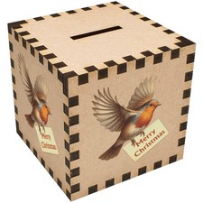 'Merry Christmas Flying Robin'