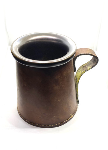 Real hide leather - hide, ceramic
