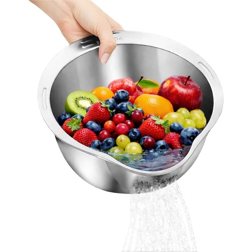 Stainless steel colander - colander, bowl