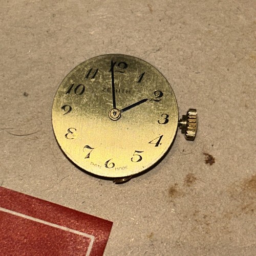 1950s zenith watch - zenith, movement