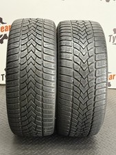2x 225 45 R17 91H DUNLOP SP WINTER SPORT 4D M+S RSC RUN FLAT 3-5+mm TESTED