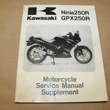 Kawasaki '88-'97 Ninja250R GPX250R Factory Service Manual Repair Book OEM