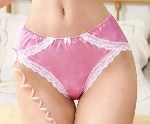 Pink silky feel satin - 💖,