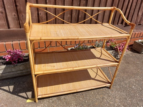Vintage bamboo rattan wicker - rattan,