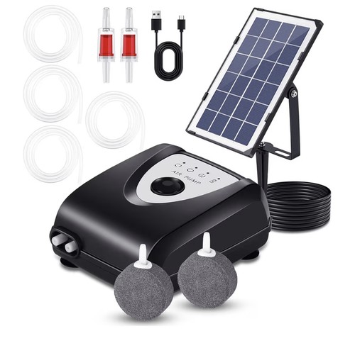 Solar power oxygenator pond - uk,