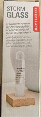 Kikkerland storm glass admiral - glass,