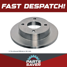 2x Brake Discs Pair Solid fits NISSAN MICRA K10 1.2 Front 88 to 92 MA12S 214mm