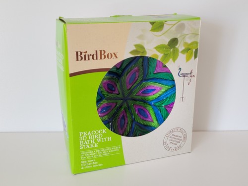 Birdbox peacock glass - birdbox,