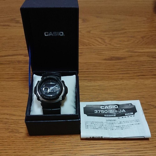 Casio shock 3750 wristwatch - g-shock,