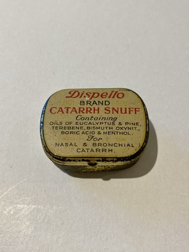 Vintage rare tin dispello - rare,