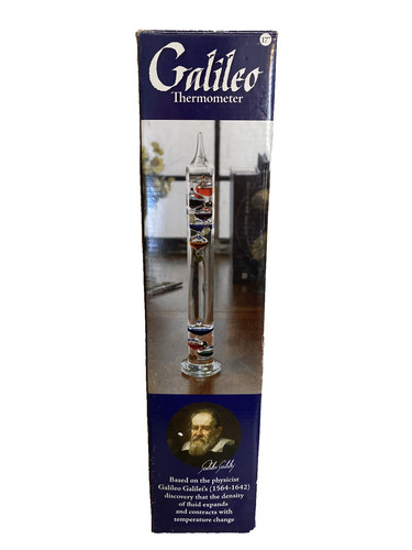Galileo glass thermometer - galileo,