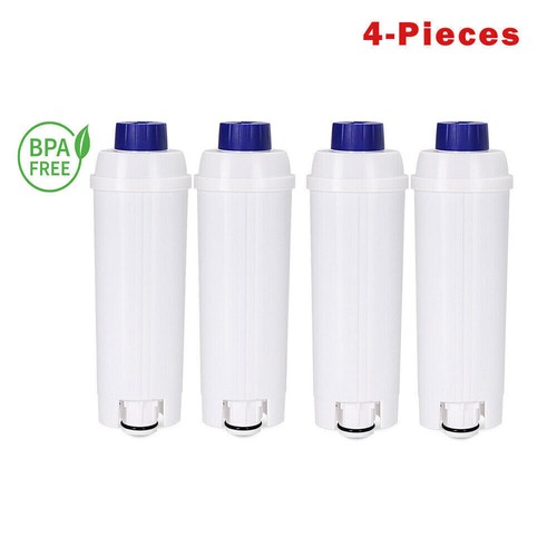 4pk water filter for delonghi - 4pk,