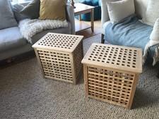 IKEA HOL Storage Side Table