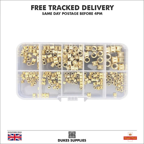 220pcs brass heat insert - 220pcs, nuts