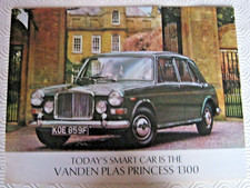 VANDEN PLAS PRINCESS 1300 BROCHURE. 8 PAGES #2241