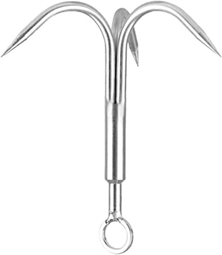 Fishing anchor grappling hook - grappling,
