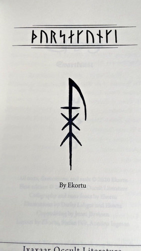 Svartkonst ekortu - svartkonst, ~