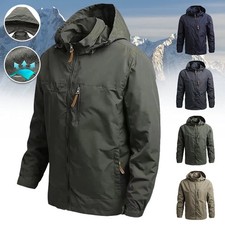 Mens Waterproof Windbreaker
