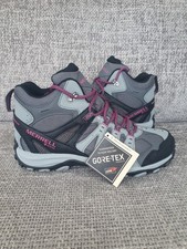 Ladies MERRELL ACCENTOR 3 SPORT MID GTX GORTEX WATERPROOF WALKING BOOTS SIZE 7 