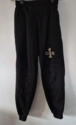 Black padded large goalkeeper - black,
