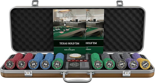 Deluxe poker set - deluxe, 500