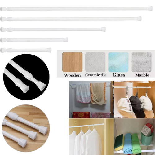 Extendable curtain tension rod - curtain,