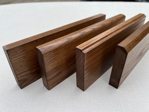 Solid oak skirting - oak, board